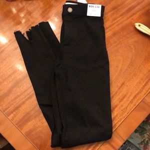 Black jeans from Topshop
